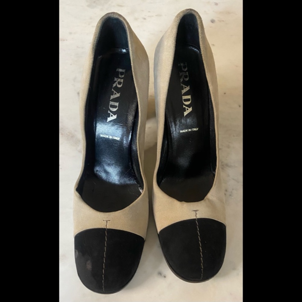 Prada Suede Heel